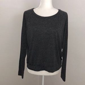 Forever 21 dark gray Tri-Blend Long-sleeve Shirt